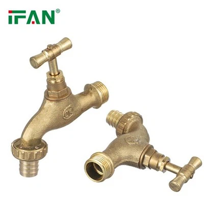 IFAN Messing-Gartenhahn